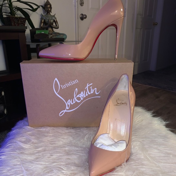 Christian Louboutin Shoes - AUTHENTIC Christian Louboutin Nude Red Bottoms